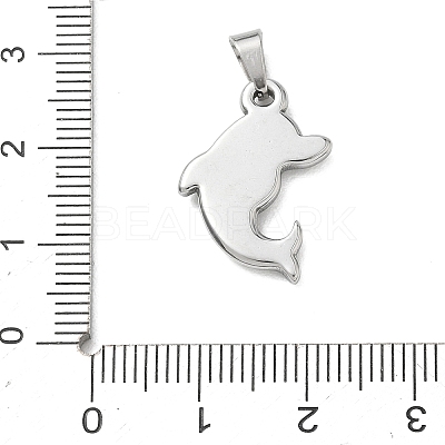 304 Stainless Steel Pendants STAS-B141-03A-P-1