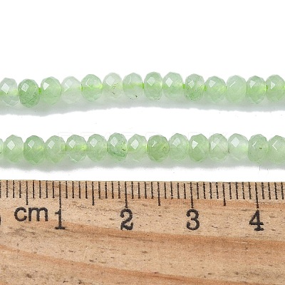 Dyed Natural Malaysia Jade Rondelle Beads Strands G-E316-2x4mm-56-1
