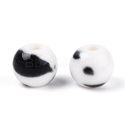 Handmade Porcelain Beads PORC-T133-11B-16-1