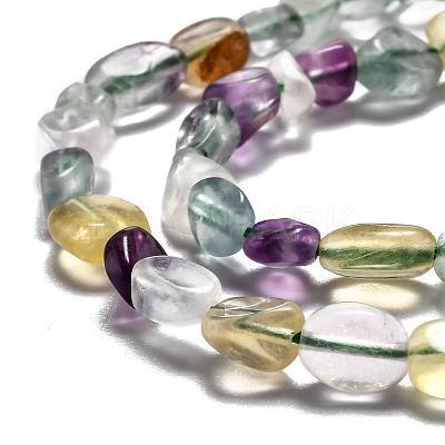 Natural Fluorite Beads Strands G-L550A-02-1