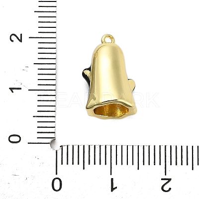 Halloween Brass Enamel Pendants KK-F915-01C-G-1