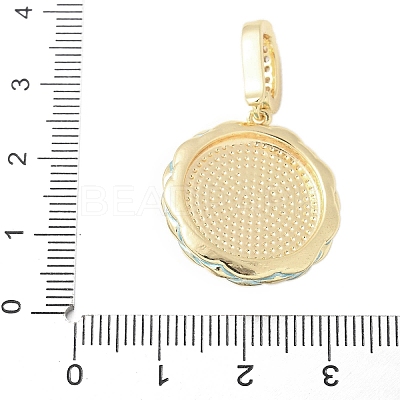 Brass Enamel Pendants KK-F886-03G-05-1