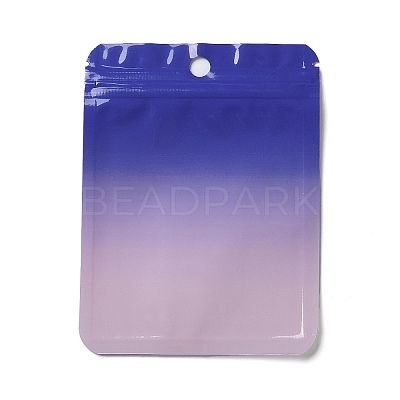 Rectangle Glitter Holographic PVC Resealable Packaging Bags ABAG-P011-01E-03-1