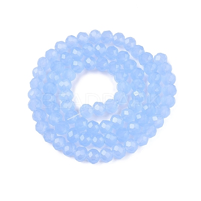 Glass Beads Strands EGLA-A044-J6mm-D03-1