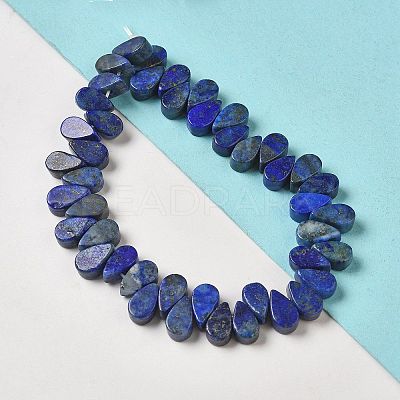 Natural Lapis Lazuli Dyed Beads Strands G-B064-B20-1