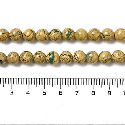 Natural Verdite Stone Beads Strands G-P515-A01-01-1