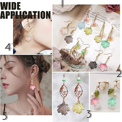 100Pcs Glass Pendants GLAA-CJ0002-33-1