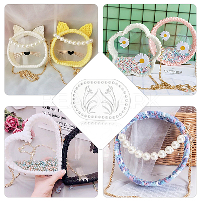 Acrylic Basket Bottoms DIY-WH0184-18-1
