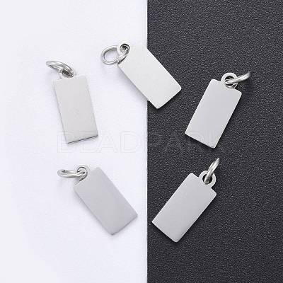 Tarnish Resistant 201 Stainless Steel Pendants STAS-S105-T633-1-6-1
