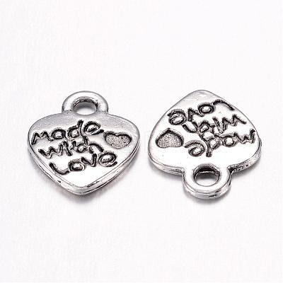 Ideas for Valentines Day Gifts Tibetan Style Alloy Pendants X-LF0004Y-1