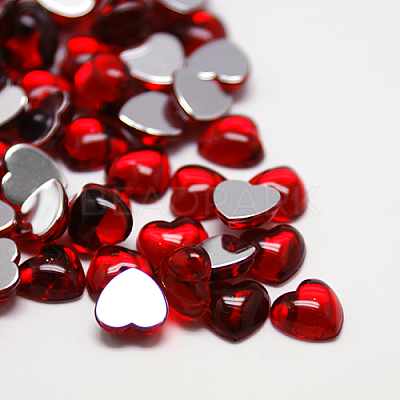 Taiwan Acrylic Rhinestone Cabochons ACRT-M006-12x12mm-28-1