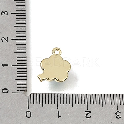 Brass & Resin & Rhinestone Pendants RE-CBAE379-18LG-1