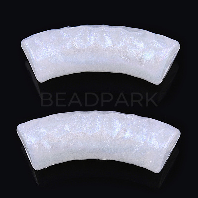 Acrylic Tube Beads X1-OACR-N137-03D-1