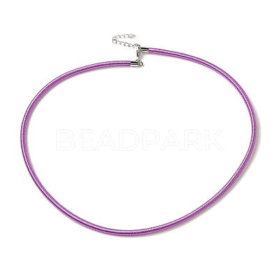 Silk Cord Necklaces Making NFS005-1