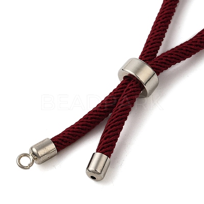 Nylon Twisted Cord Bracelet X-MAK-M025-M-1