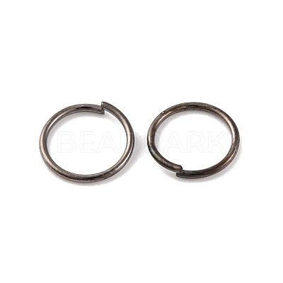 Brass Saw Cut Open Jump Rings KK-G514-01L-B-1