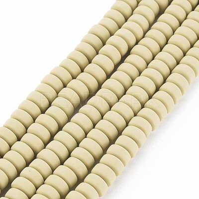 Handmade Polymer Clay Beads Strands CLAY-N008-111-1