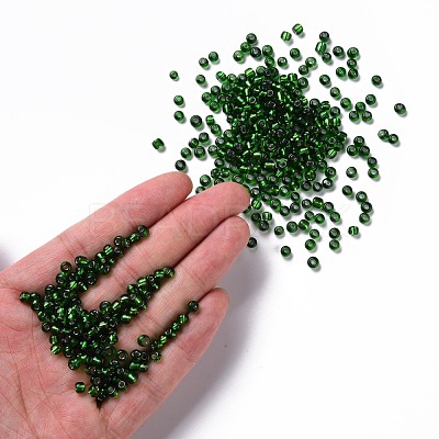 6/0 Glass Seed Beads SEED-US0003-4mm-27B-1