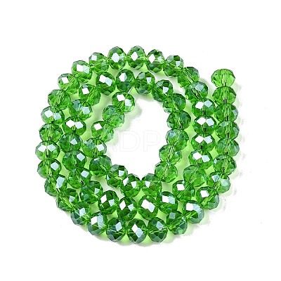 Electroplate Glass Beads Strands EGLA-A044-T8mm-A11-1