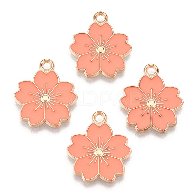 Alloy Enamel Pendants ENAM-S121-115I-1