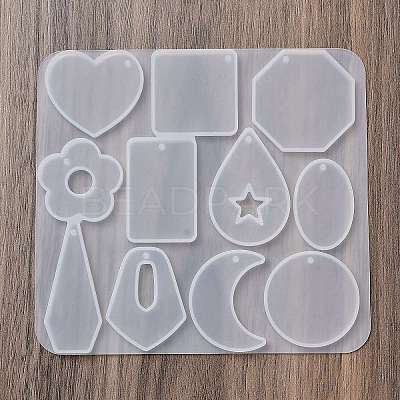 Geometric Earrings Pendants DIY Silicone Mold LS-DIY-Q033-01A-1