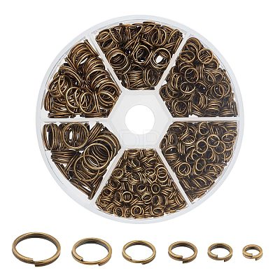1 Box Iron Split Rings IFIN-X0026-AB-NF-B-1