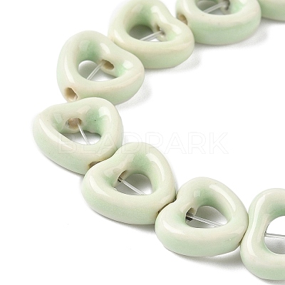 Handmade Porcelain Beads Strands PORC-Z002-01K-1