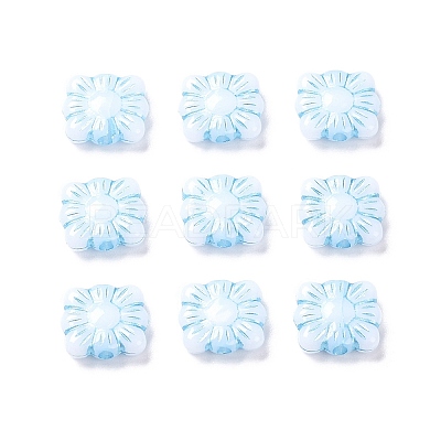 Opaque Acrylic Beads OACR-G016-26L-1