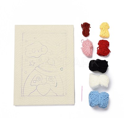 Penguin Punch Embroidery Supplies Kit LS-DIY-H155-11-1