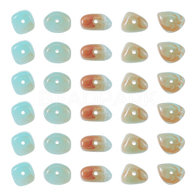 50G Transparent Acrylic Beads TACR-TA0001-62B-1