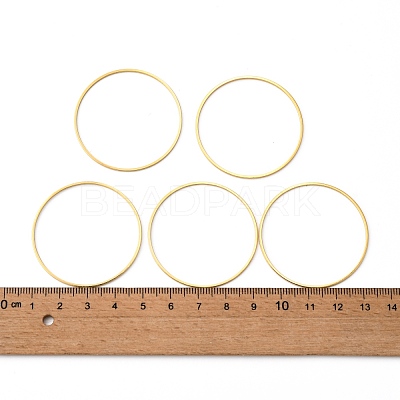 Brass Linking Rings X-KK-Y003-03L-G-1