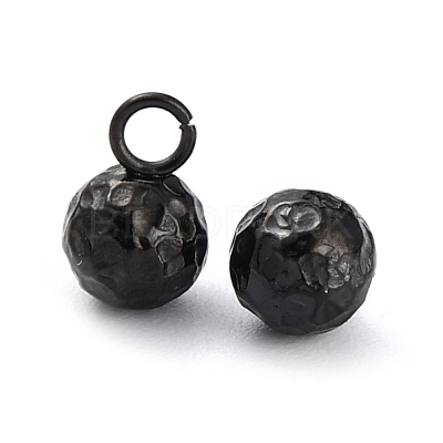 304 Stainless Steel Charms Ion Plating(IP) X-STAS-O147-03A-EB-1