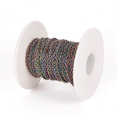 Ion Plating(IP) 304 Stainless Steel Cable Chains STAS-F217-05-1