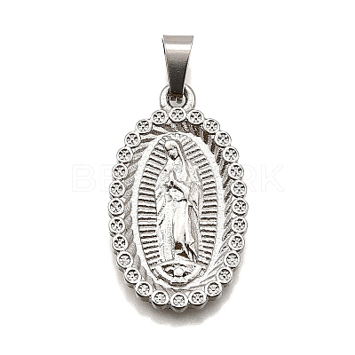 304 Stainless Steel Pendants STAS-B086-10C-P-1