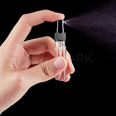 Mini Refillable Glass Spray Bottles MRMJ-BC0002-12B-1