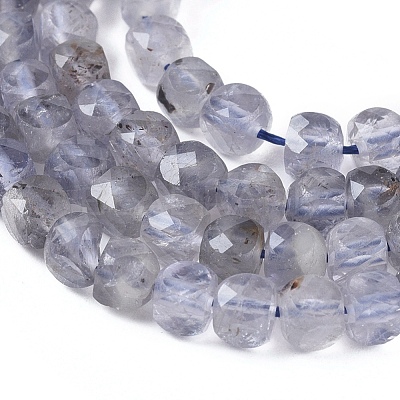 Natural Iolite/Cordierite/Dichroite Beads Strands G-L537-027-1