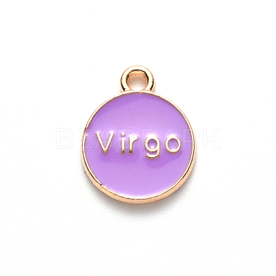 Alloy Enamel Pendants ENAM-S124-01A-01B-1