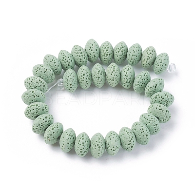 Natural Lava Rock Beads Strands G-F671-01B-06-1