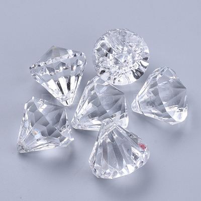 Transparent Acrylic Pendants TACR-Q260-D-V01-1