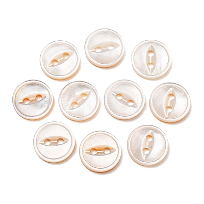 Cat Eye Style Natural Shell Buttons SH-CBAA69B-01D-1
