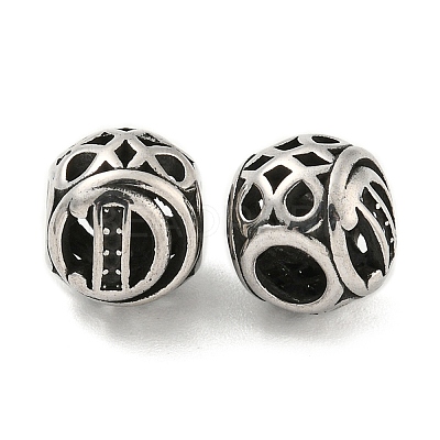 304 Stainless Steel Beads Rhinestone Settings STAS-O002-01D-AS-1