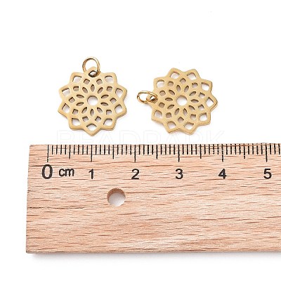 PVD Vacuum Plating 304 Stainless Steel Pendants STAS-S105-T516G-1
