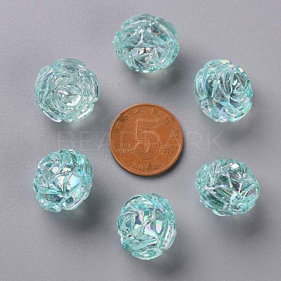 Transparent Acrylic Beads TACR-S154-31C-754-1