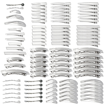 Iron Alligator & Snap Hair Clip Findings IFIN-PH0024-60P-1