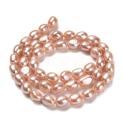Natural Cultured Freshwater Pearl Beads Strands PEAR-E016-069-1
