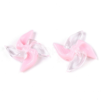 Opaque Acrylic Beads SACR-P030-C02-01-1