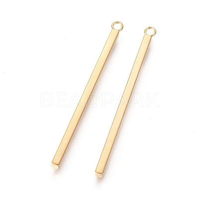 Ion Plating(IP) 304 Stainless Steel Pendants STAS-L218-19G-1