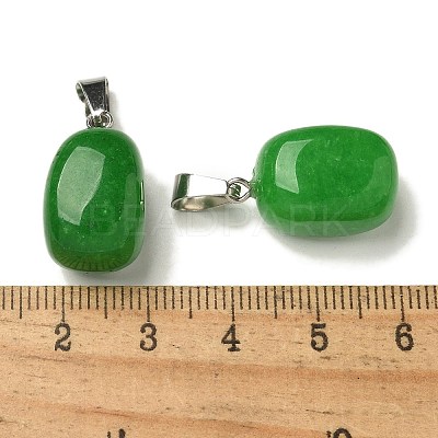 Natural & Synthetic Mixed Gemstone Pendants G-Z067-03P-01-1