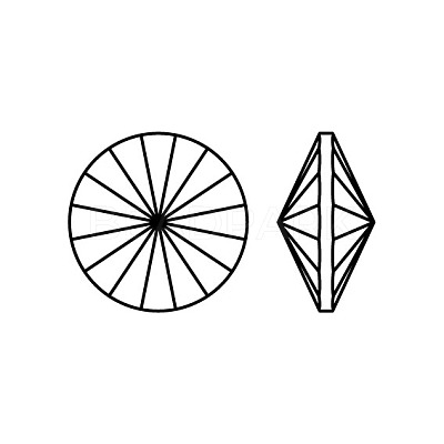 Preciosa® MAXIMA Crystal Round Stones Y-PRC-RASS29-90070-1