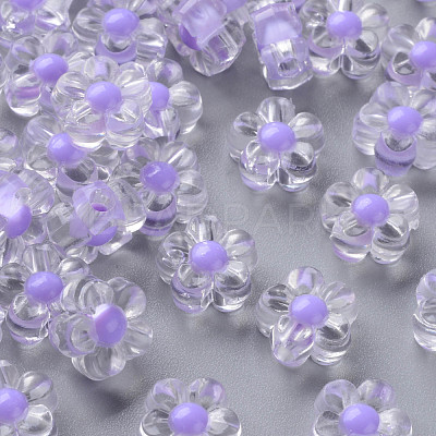 Transparent Acrylic Beads TACR-S152-06A-SS2114-1